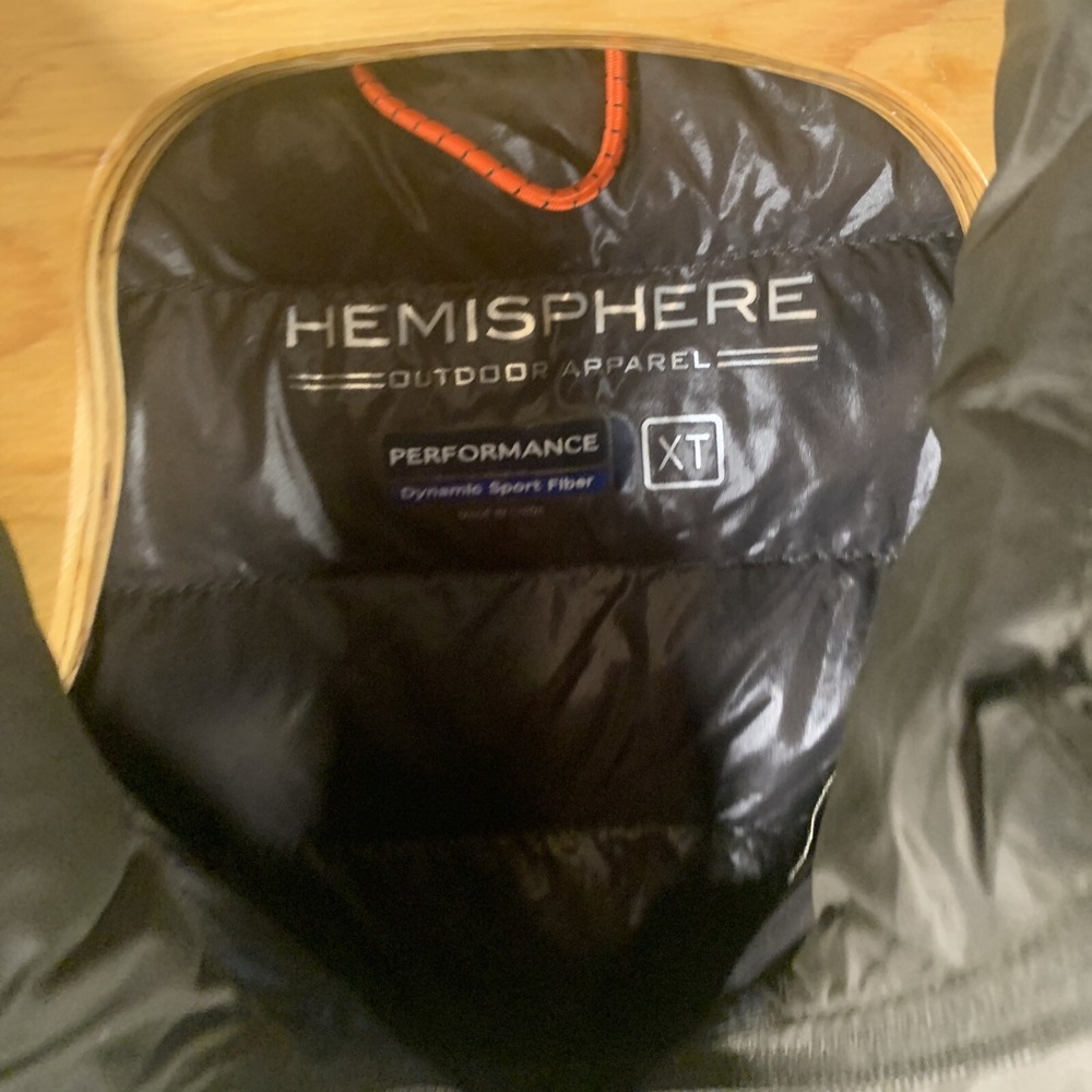 Hemisphere Puffer Down‎ Jacket Xl  Pack Jacket Green